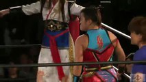 {OZABUN} (24 Hour Wrestling) Mayumi Ozaki, M.Ohata & Mio Shirai Vs.  Ryo Mizunami, H.Matsumoto & Hikaru Shida (7/25/15)