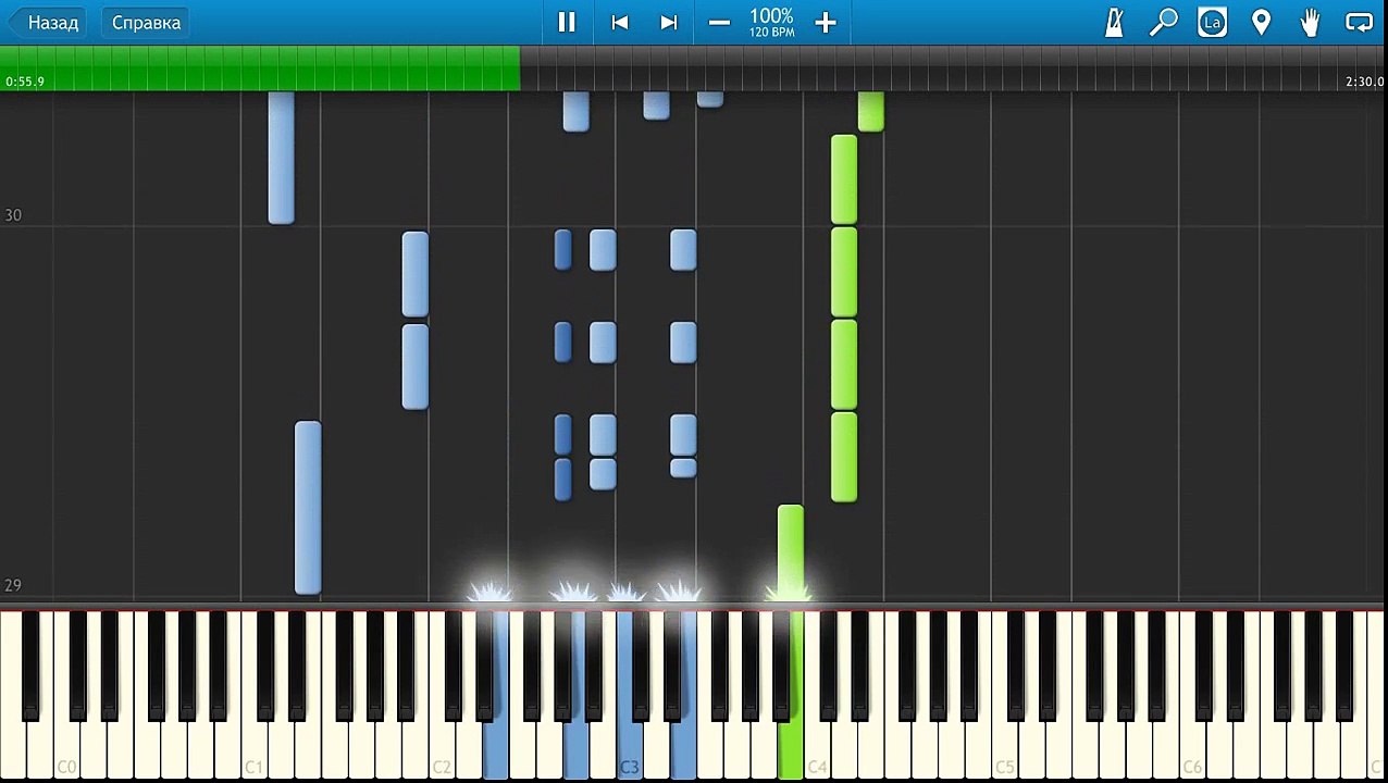 True Detective - Opening Song (The Handsome Family - Far From Any Road). Piano (Synthesia)