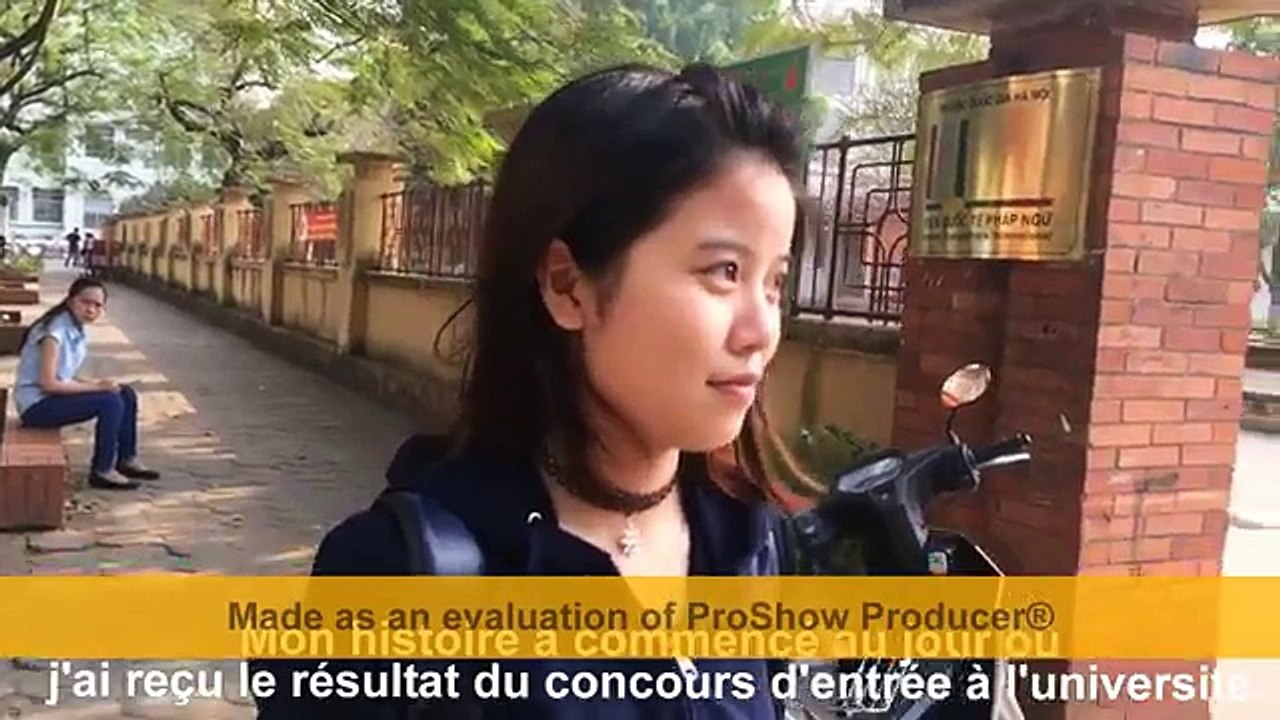 [MOTEUR, ACTION] - Mon parcour de l'étude français - Université de Langues Étrangères et d'études Internationales