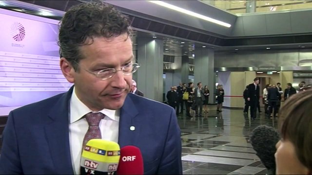 Eurogroup meeting in Riga: doorstep by President Jeroen Dijsselbloem on Greece and Spain