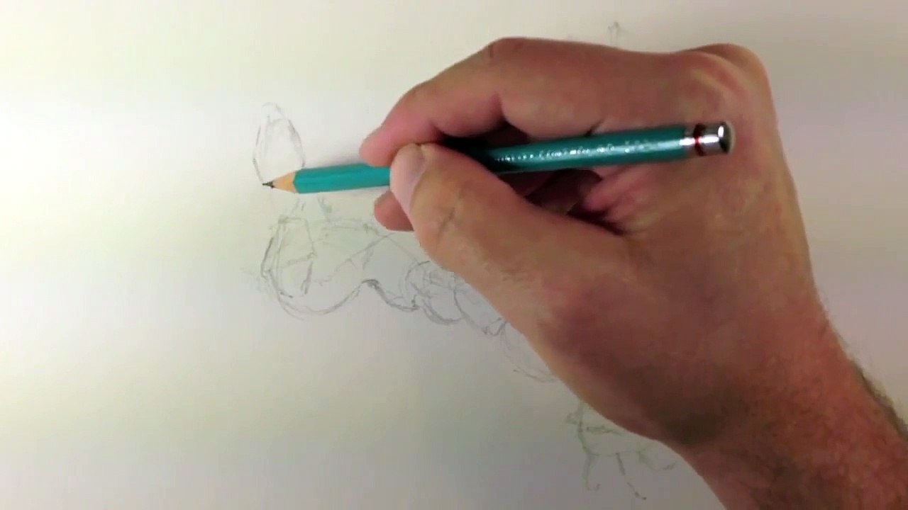 how to draw - foreshortening