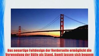 St?dte 10016 Golden Gate Bridge Schwarz iPad 4 3 2 Smart Back Case Leder Tasche Shutzh?lle