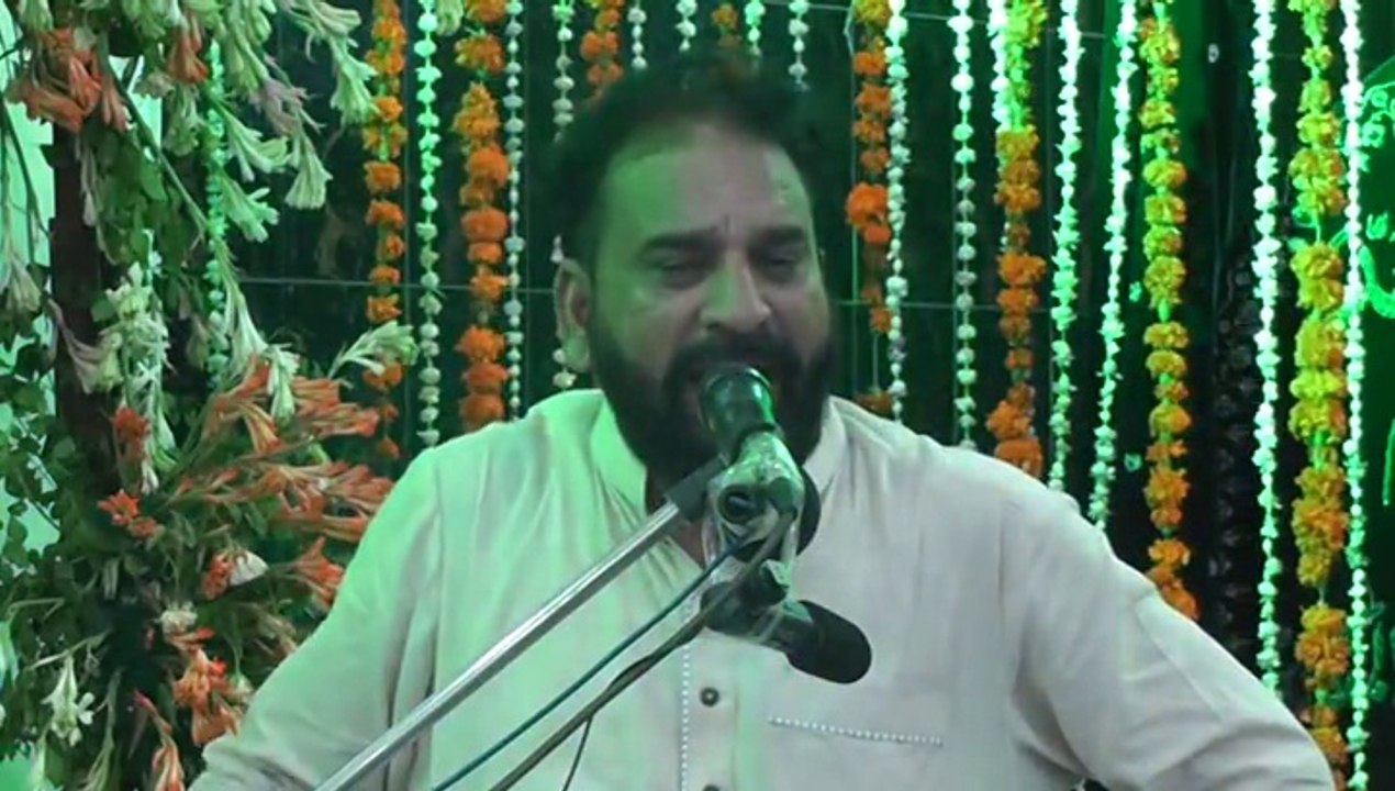 20 - Zakir Tanveer Abbas - 15 Ramzan 2015  Jashan-e-Zahoor-e-Mola Hassan (JJH)at Imambargah Najaf Manzil Mozang Lahore