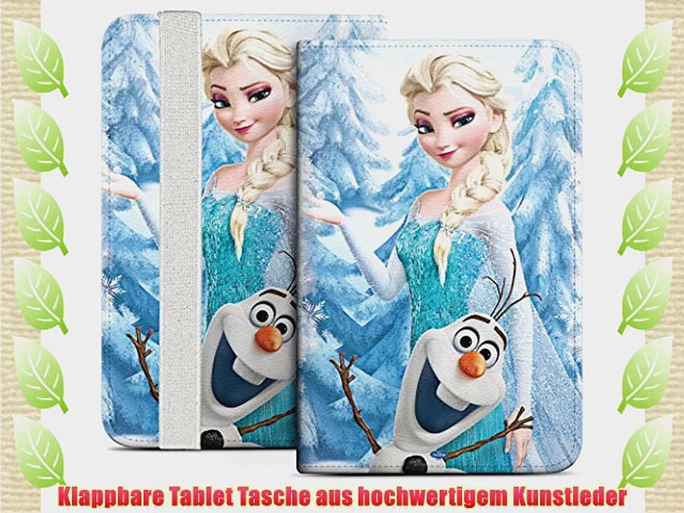 Samsung Galaxy Tab 3 7-0 Lite Tablet Stand Up Tasche H?lle Case black - Frozen Elsa