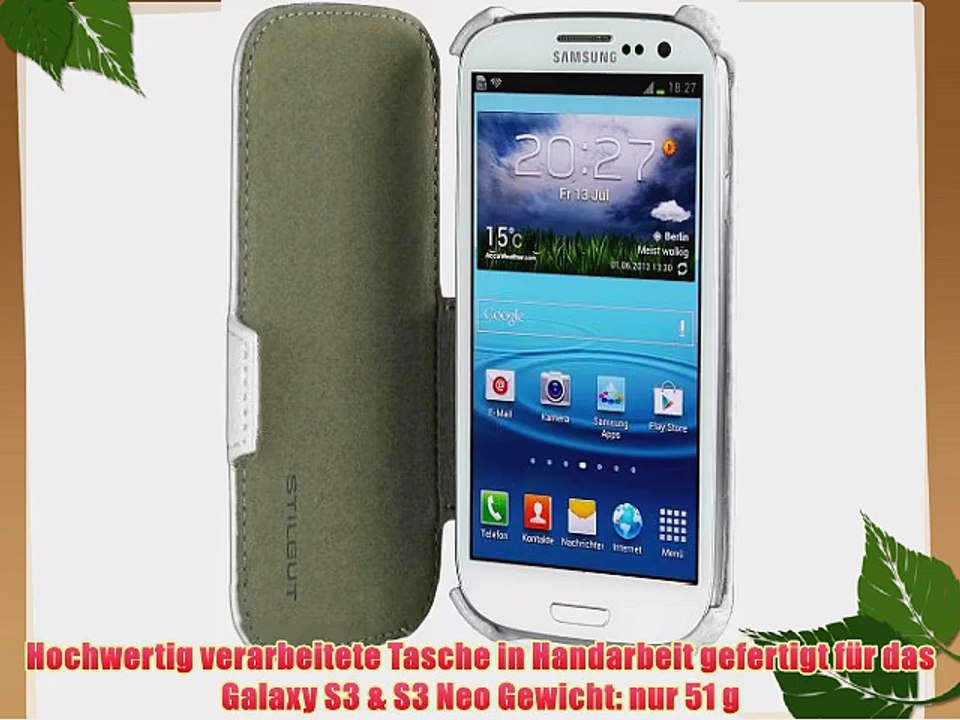 StilGut? UltraSlim Case V2 H?lle mit Standfunktion f?r Samsung Galaxy S3