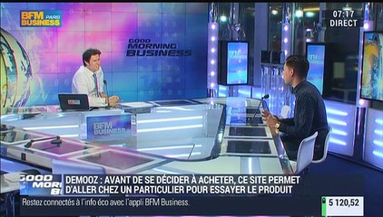 Demooz permet aux particuliers l'essai d'un produit avant l'achat: Geoffrey Vidal - 04/08