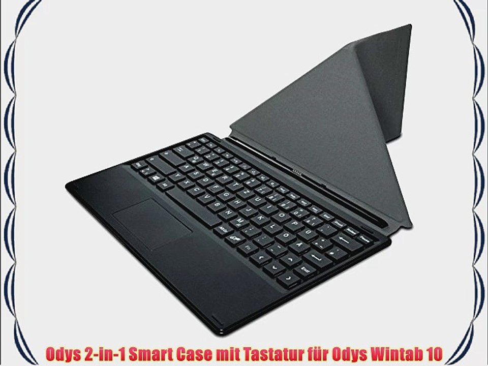 Odys 2-in-1 Smart Case mit Tastatur f?r Odys Wintab 10