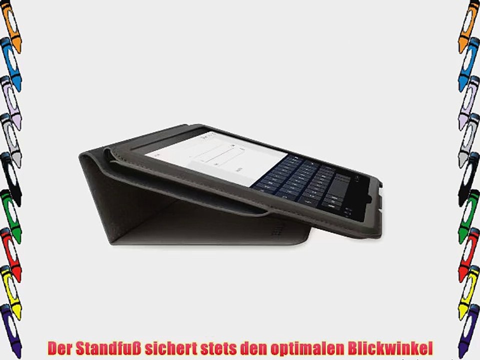 Belkin Slim Folio Stand f?r Samsung Galaxy Tab 256 cm (101 Zoll) schwarz
