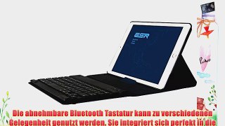 iPad Air 2 H?lle  ESR? Intelligent Bildserie Folioblatt [Pr?mie] [Micro-Faser] Ledertasche