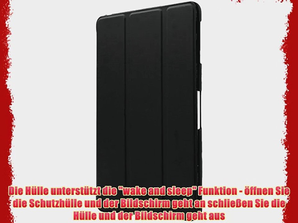 Skech IPD5-FP-GRY Flipper Schutzh?lle mit wake-sleep Funktion f?r Apple iPad Air schwarz