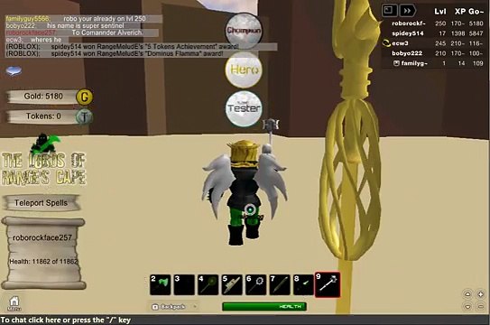 Roblox The Lord Of Ranges Cape Special Weapons Guide List - all lords games on roblox