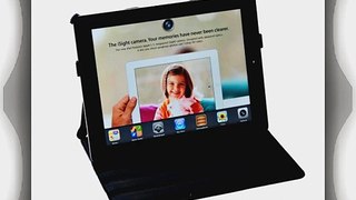 Manna Apple iPad 4 H?lle | Smart-Cover Sleep Funktion | aufstellbar | farblich abgesetzte Naht