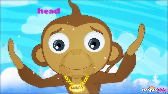 Kinderlieder | Head Shoulders Knees and Toes | Lieder für Kinder| Learn German ge