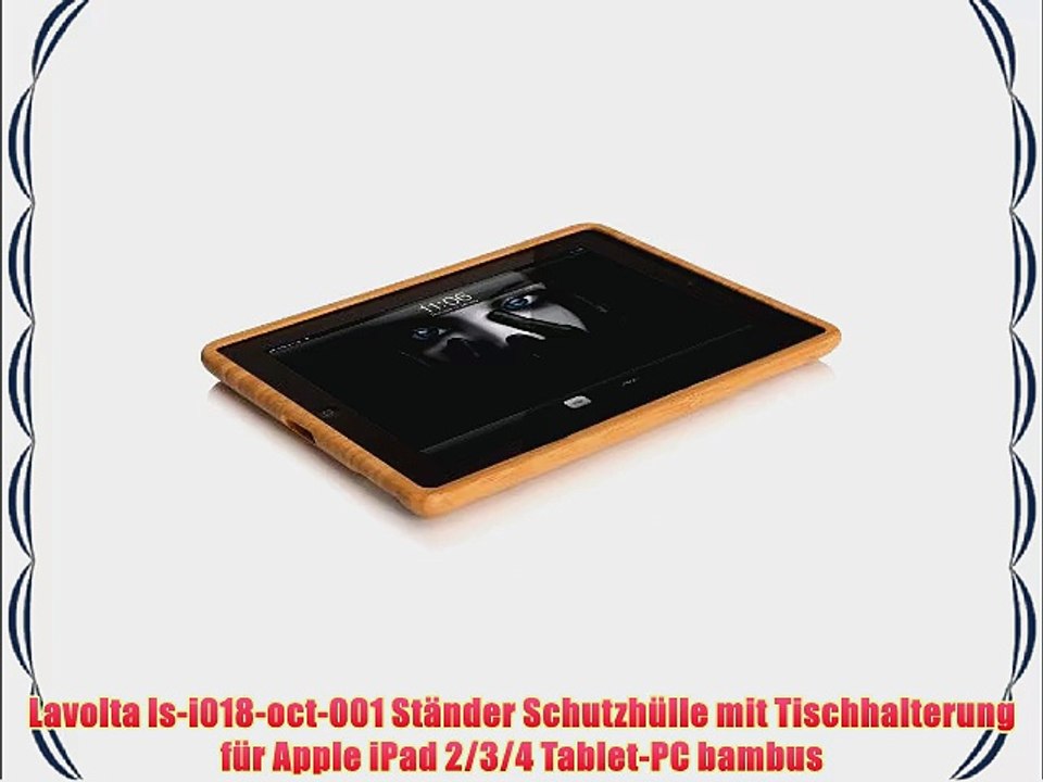 Lavolta ls-i018-oct-001 St?nder Schutzh?lle mit Tischhalterung f?r Apple iPad 2/3/4 Tablet-PC