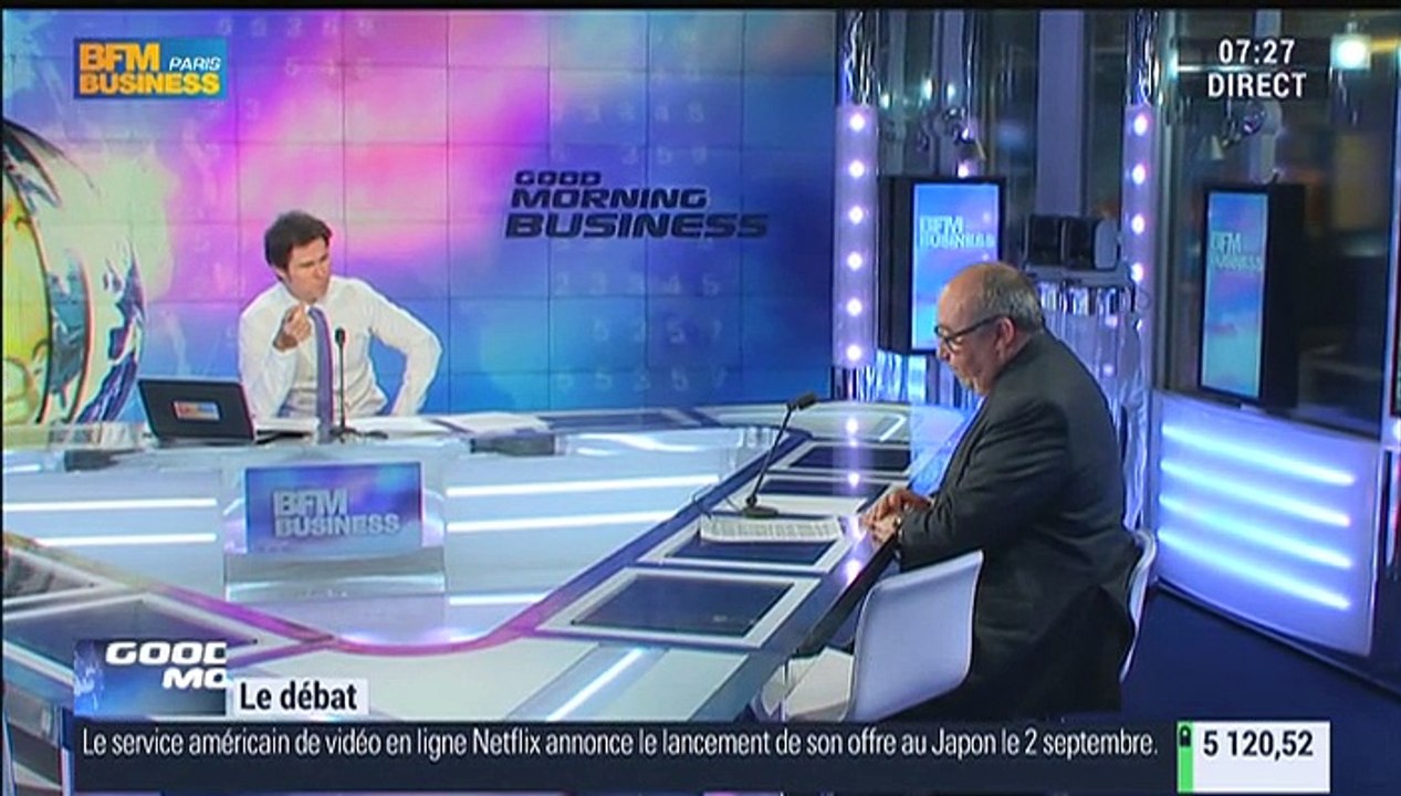 Emmanuel Lechypre: L'écart entre la pension de retraite et le dernier salaire se creuse - 04/08