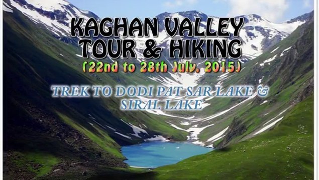 Introduction Video of the Hiking & Trekking Trip to Kaghan Valley