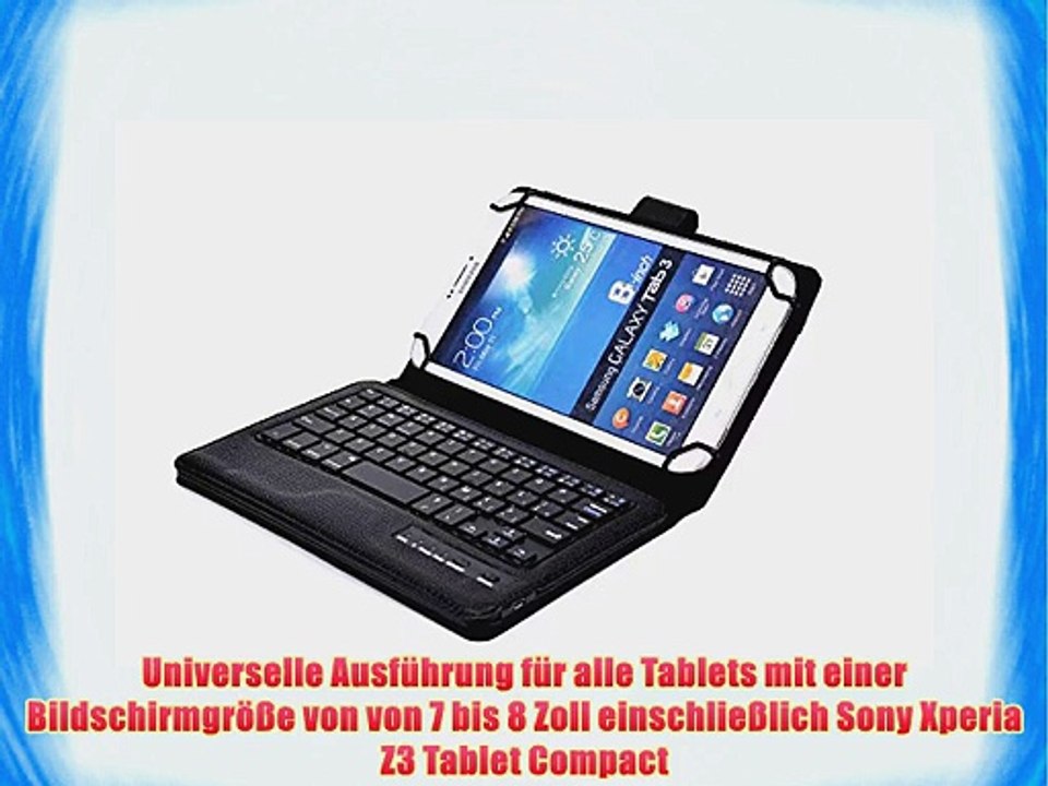 Cooper Cases(TM) Infinite Executive Universal Folio-Tastatur f?r Sony Xperia Z3 Tablet Compact