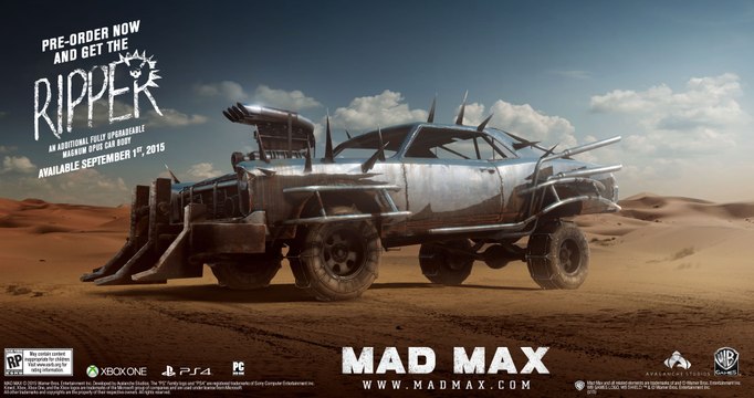 MAD MAX- Stronghold Trailer - PS4