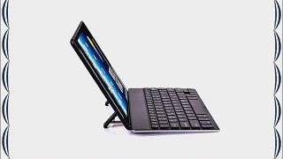 Supremery? Samsung Galaxy Tab 10.1 Tastatur Alu Bluetooth Keyboard mit Standfunktion - Deutsches