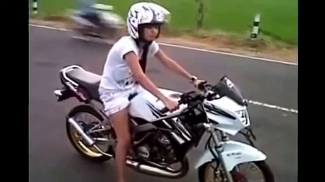 Joki Cewek Manis Balap Liar Kawasaki Ninja