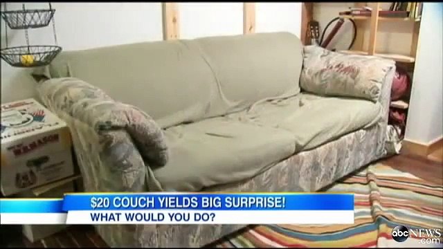 New York Roommates Buy $20 Used Couch, Find $40K in Cash; Money Returned To 91-Year-Old Widow