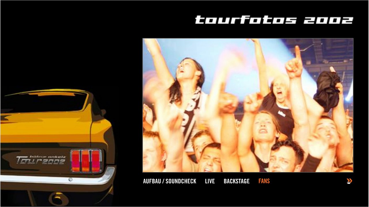 Böhse Onkelz - Tour 2002 Fans (Fotos)