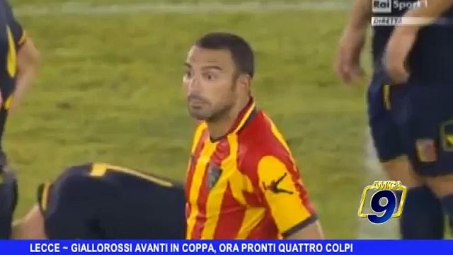 U.S. LECCE | I giallorossi avanti in coppa, ora pronti quattro colpi