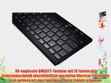 Cooper Cases(TM) B1 universelle Bluetooth Funktastatur f?r Acer Iconia Tab B1-710 / B1-720