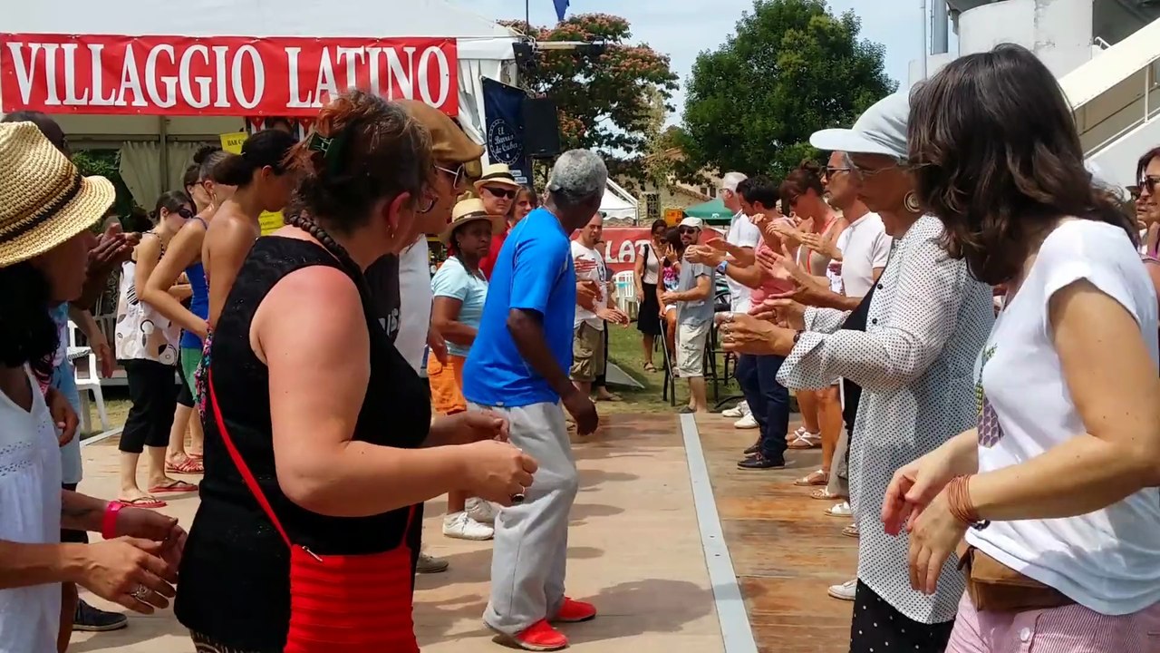 Cours de rythmique avec Isaac à Tempo Latino 2015