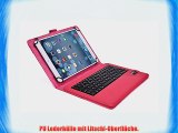 Cooper Cases(TM) Infinite Executive HP ElitePad 1000 G2 Universal Folio-Tastatur in Rosarot