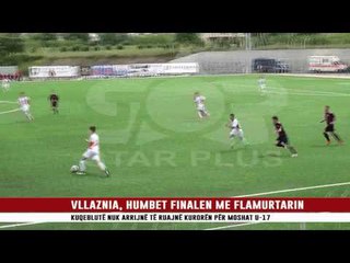 VLLAZNIA, HUMBET FINALEN ME FLAMURTARIN