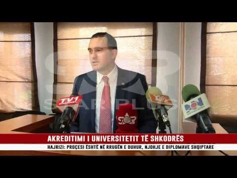 AKREDITIMI I UNIVERSITETIT TË SHKODRËS