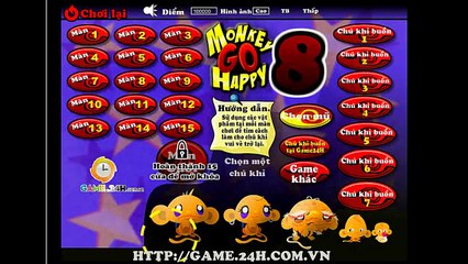 Phim hoạt hình mới nhất Chú khỉ buồn 8 (Game Hài Thông Minh)