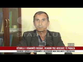 KËSHILLI I KOMUNËS BUSHAT, REAGON PAS AKUZAVE TË PABAZA