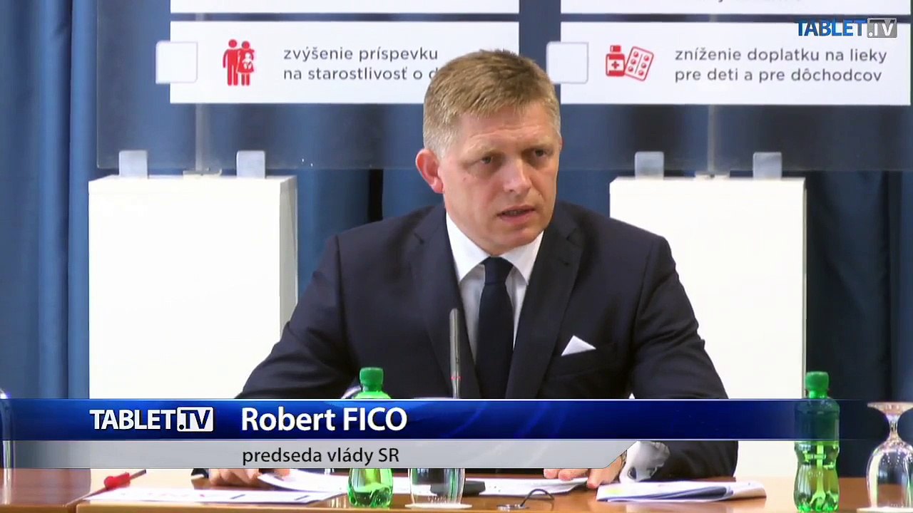 ZÁZNAM: Premiér Robert Fico o vládnych balíčkoch