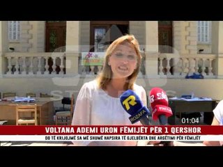 VOLTANA ADEMI URON FËMIJËT PËR 1 QERSHOR