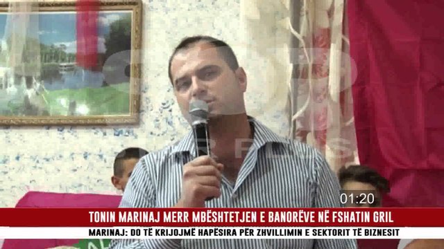 TONIN MARINAJ MERR MBESHTETJEN E BANOREVE NE FSHATIN GRIL