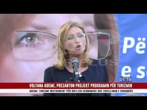 VOLTANA ADEMI, PREZANTON PROJEKT PROGRAMIN PËR TURIZMIN