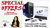 [CYBERPOWERPC BEST GAMING DESKTOP] CyberpowerPC Gamer Ultra GUA880 Gaming Desktop REVIEW!