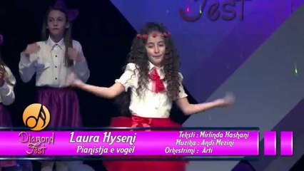 Laura Hyseni - Pianistja e vogël DIAMOND FEST 2015