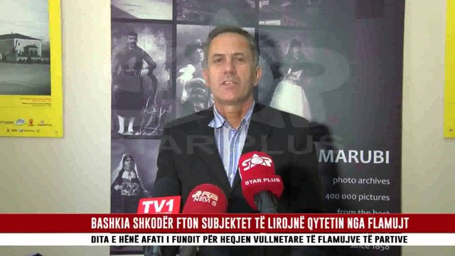 BASHKIA SHKODËR FTON SUBJEKTET TË LIROJNË QYTETIN NGA FLAMUJT
