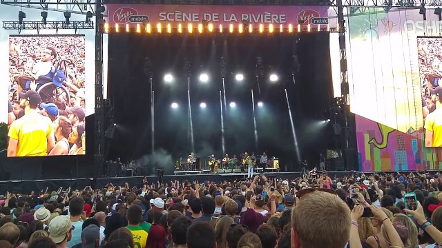 Slam en fauteuil roulant pour Edward Sharpe @ OSHEAGA 2015