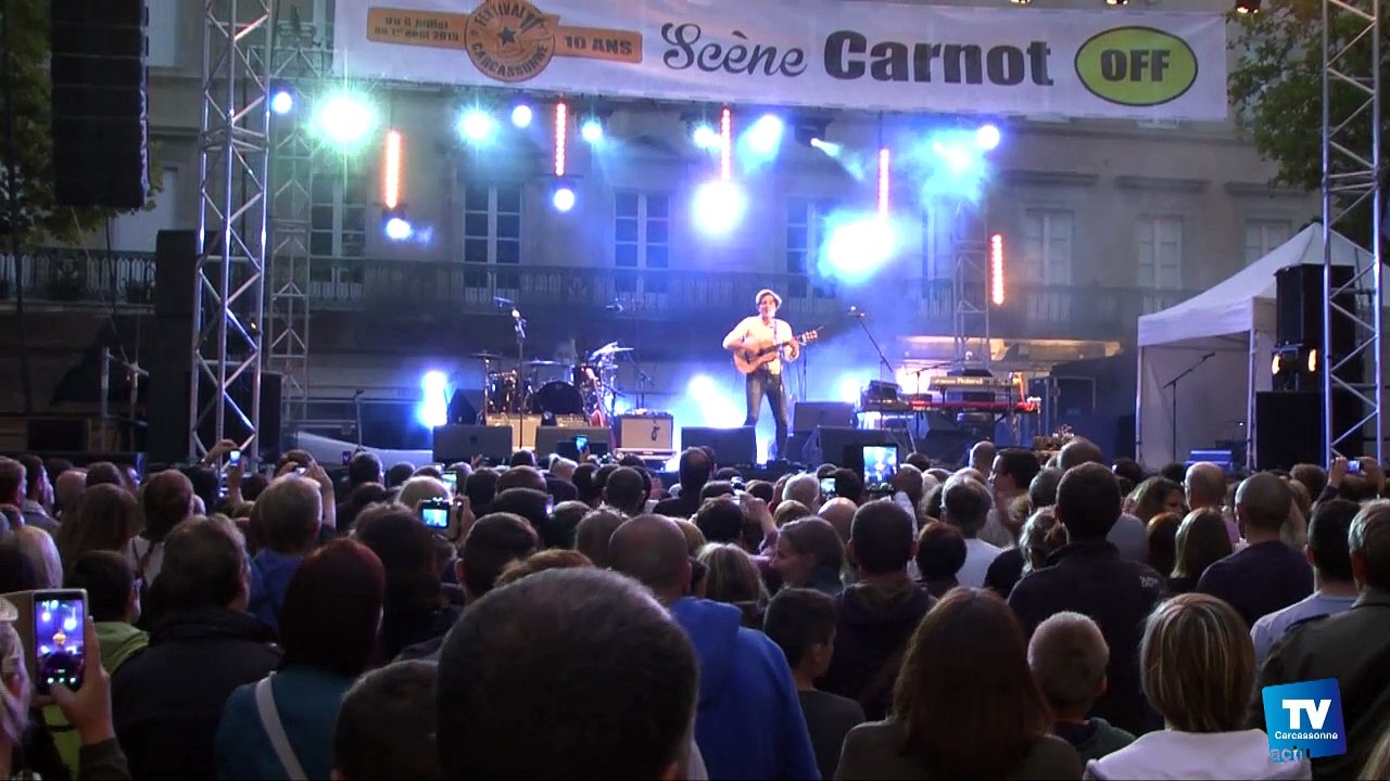 Retour sur le concert de Vianney au Festival de Carcassonne :