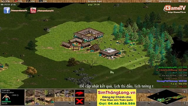 Aoe Highlights - Nỗi khổ của BLV Tuấn Tiền Tỉ khi đối thủ của GameTV là Thái Bình