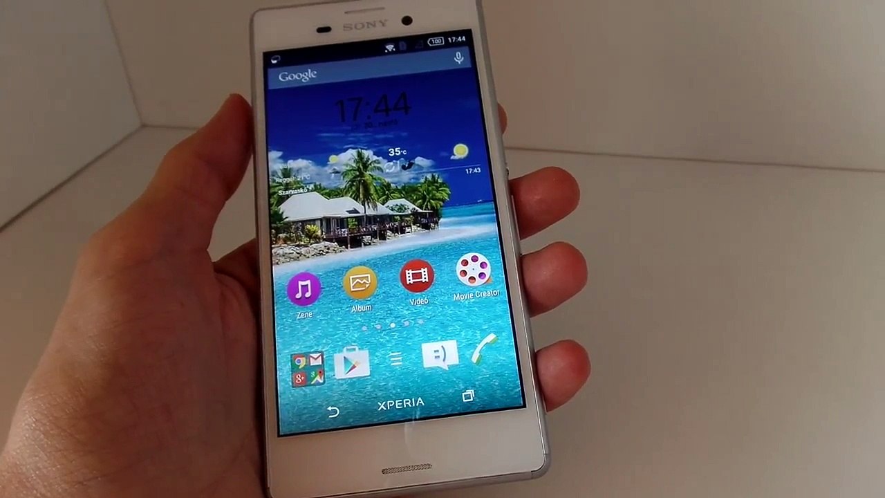 Sony Xperia M4 Aqua   Unboxing videó