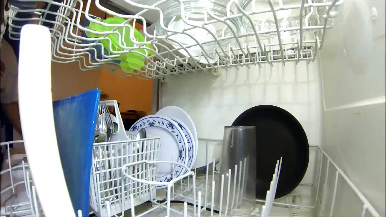 Always wanted to see what happens in your dishwasher after y