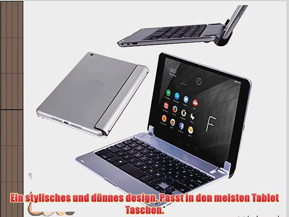 Navitech Schlankes Wireless Mini Bluetooth Keyboard f?r das Asus ZenPad 8 Z380C