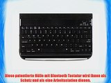 Navitech Case / Cover / Tasche / H?lle mit Standfunktion und QWERTY Bluetooth Keyboard f?r