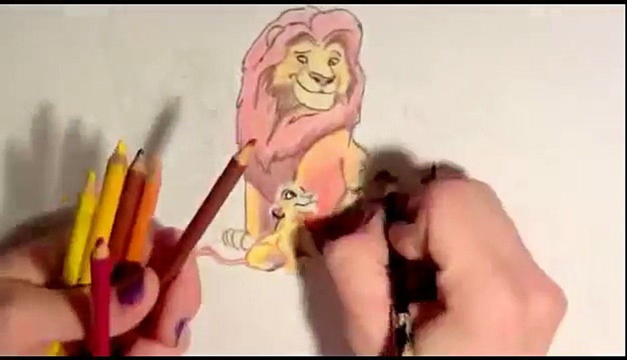 Color Pencil Drawing of, "The Lion King," What should I draw next?