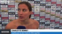 Mondiaux de natation: Bonnet en demies